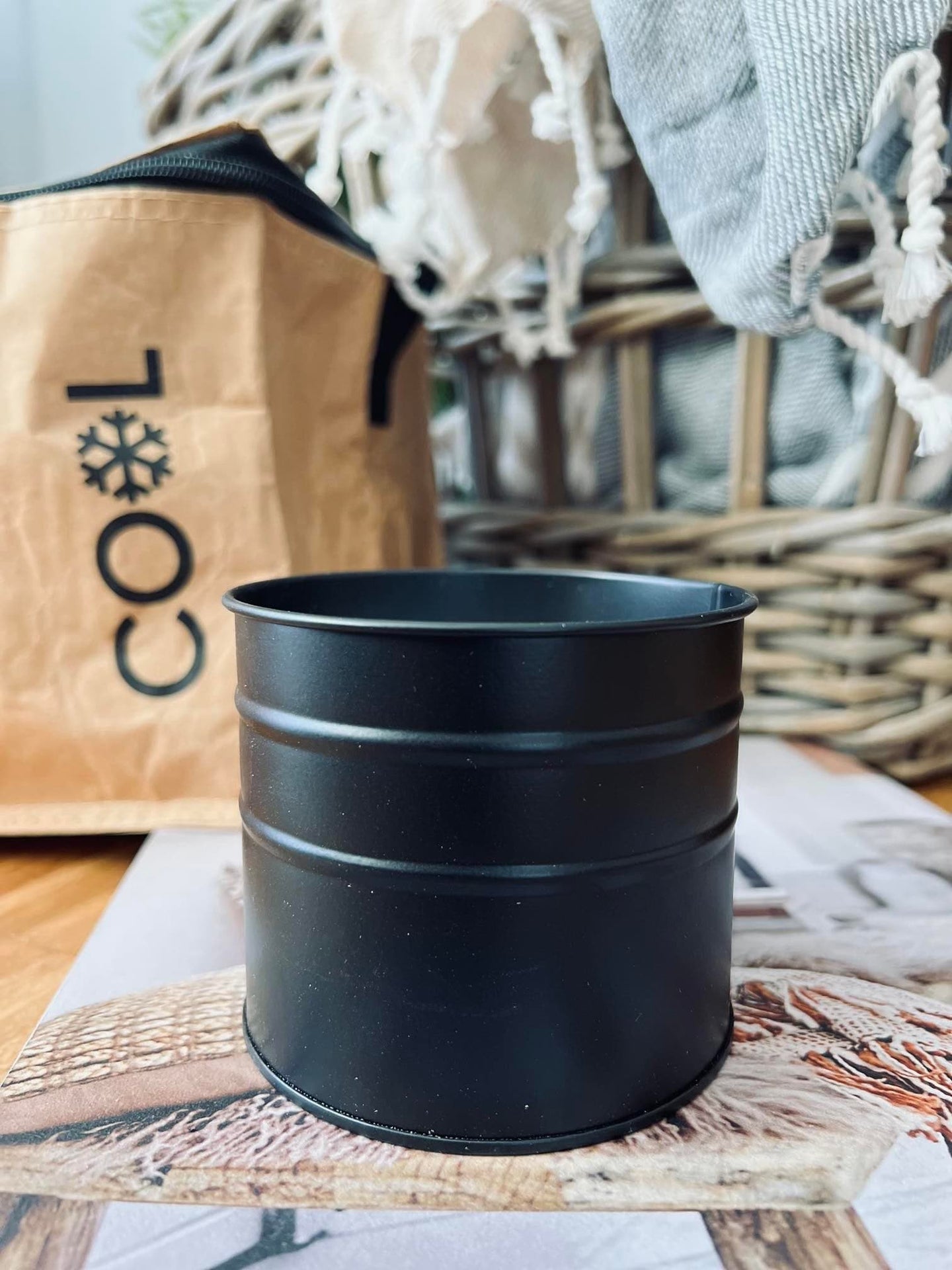 Myggelys i sort metal - Citronella - VIAMAJA.DK