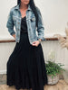 Rock Boheme cotton – S/M Schwarz