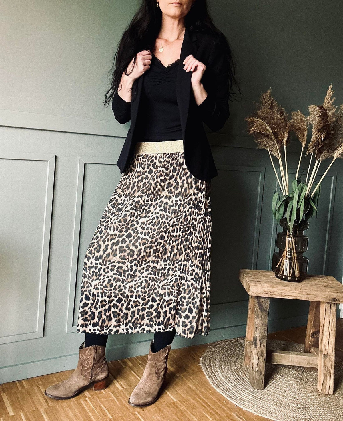 Nederdel Leopard - VIAMAJA.DK