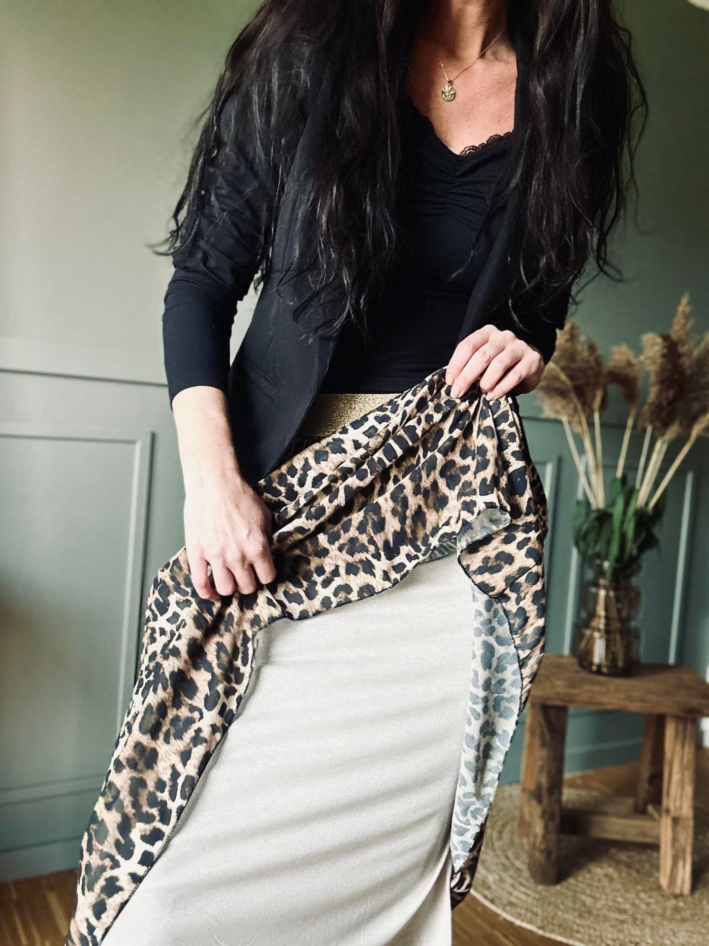 Nederdel Leopard - VIAMAJA.DK