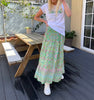 Rock mit Smock - Green Princess