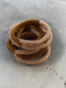Nepal-Armband - Golden / 2-farbig