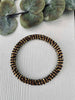 Nepal-Armband – Schwarz / Gold-Mix