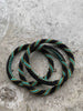Nepal-Armband - Türkis / Schwarz