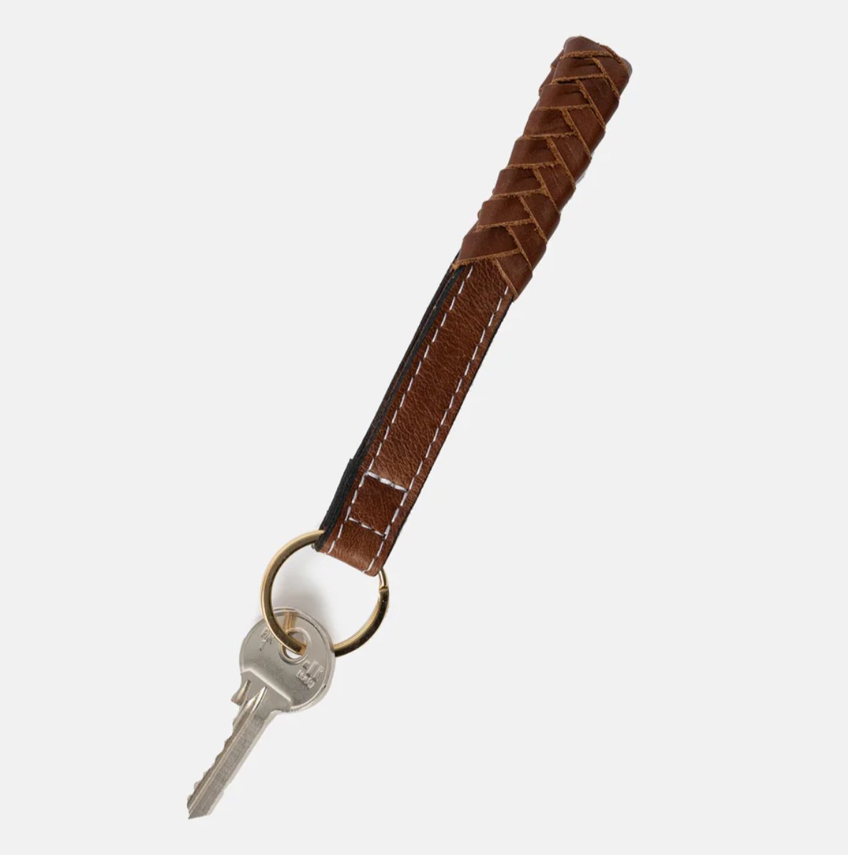 Nøglesnor – Leather walnut - VIAMAJA.DK
