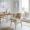 Lammfell Linen - 85x55cm