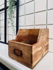 Aufbewahrungsbox aus Recyclingholz - Vintage Archivkiste