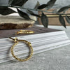 Ohrringe Alexa Golden 18K vergoldet