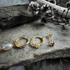 Ohrringe Ellie Mix Box 18K vergoldet