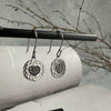 Ohrringe Herz Sterling-Silber