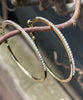 Ohrringe Julie Hoops Large vergoldet