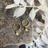 Ohrringe Ruby 18K vergoldet