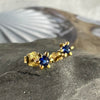 Ohrstecker GIA - Royalblau
