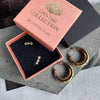 Ohrstecker Louisa vergoldetes Sterling-Silber