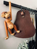 Austernhandschuh – Topflappen aus Walnussleder