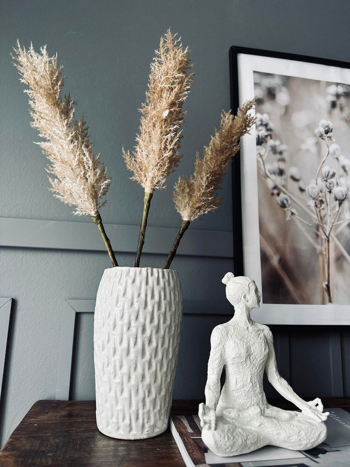 Pampas med LED lys og timerfunktion - VIAMAJA.DK