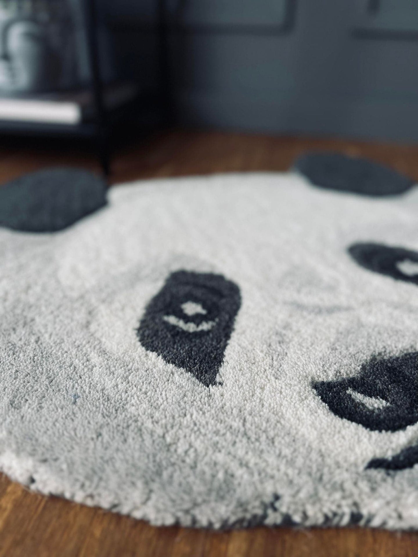 PANDA HOVED I ULD - 50X50 - VIAMAJA.DK