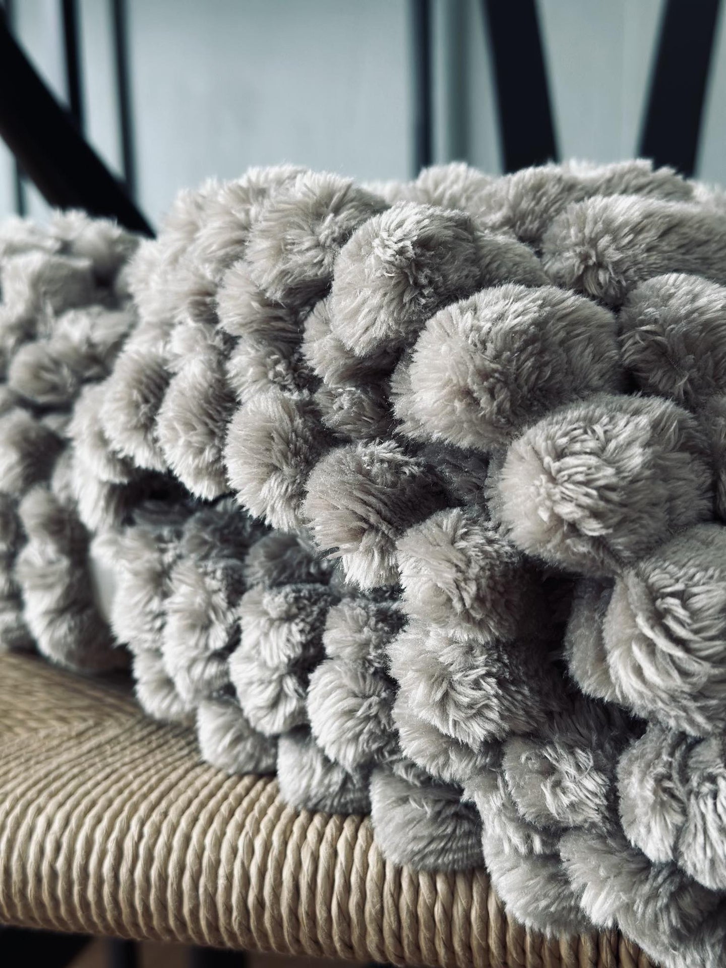 Plaid fleece Beige - SUPER SOFT - VIAMAJA.DK
