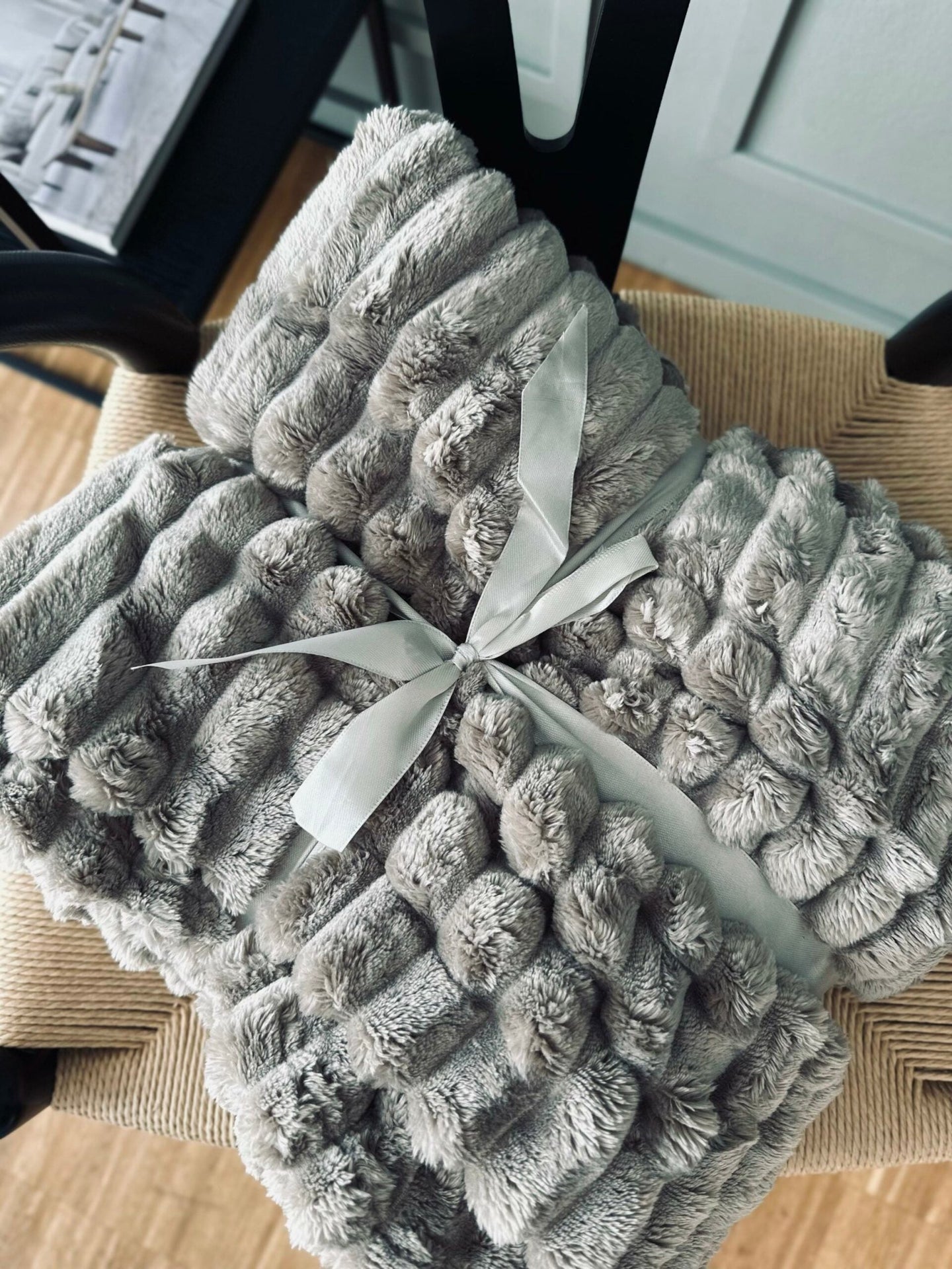 Plaid fleece Beige - SUPER SOFT - VIAMAJA.DK