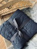 Plaid / Tagesdecke – Quilt Navy 200x220 cm