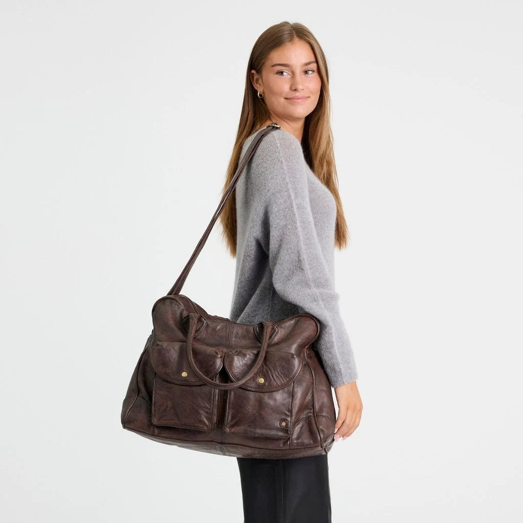 Weekender-Tasche - Winter Brown