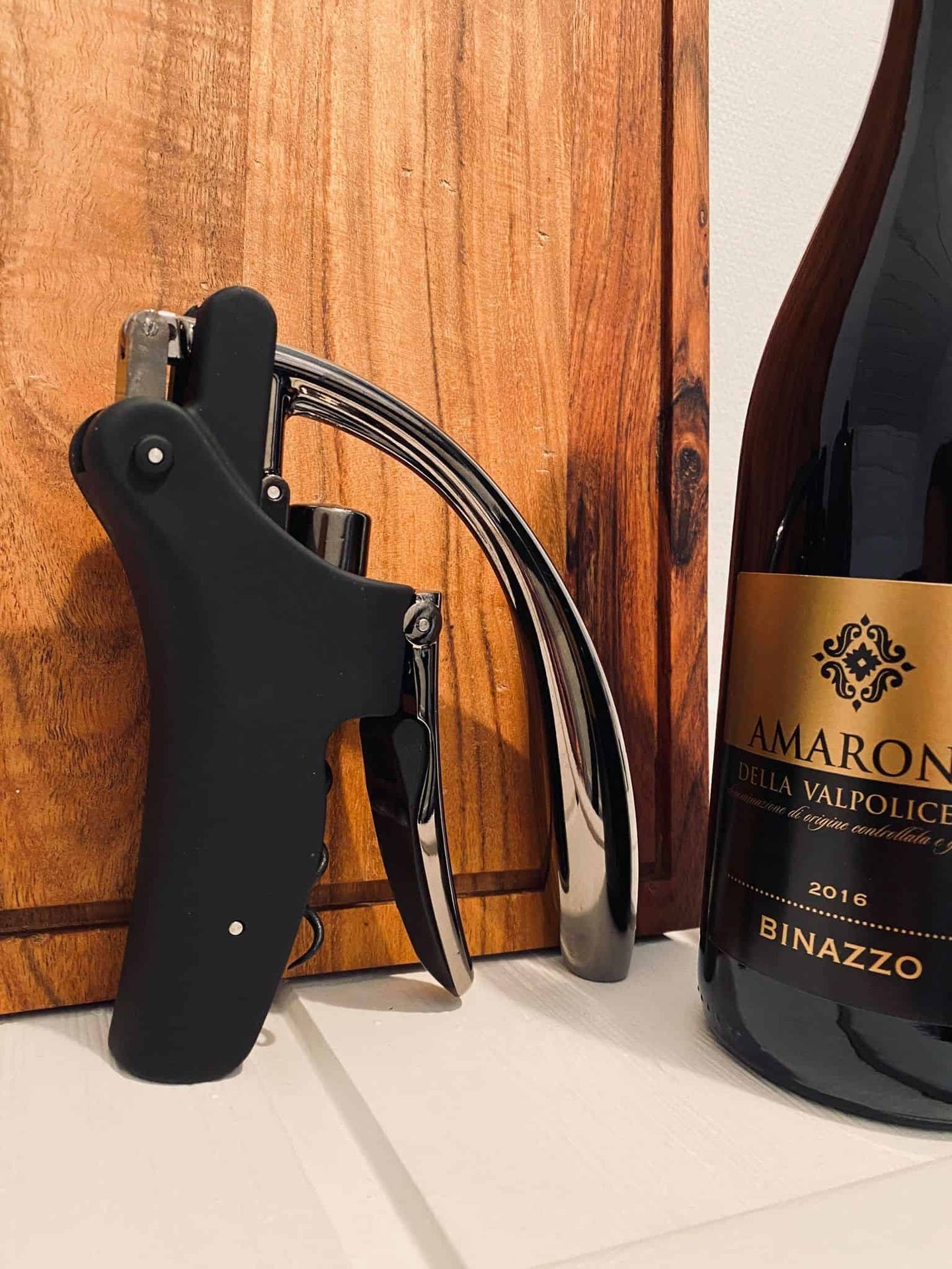 Proptrækker med folieskærer - Deluxe - VIAMAJA.DK