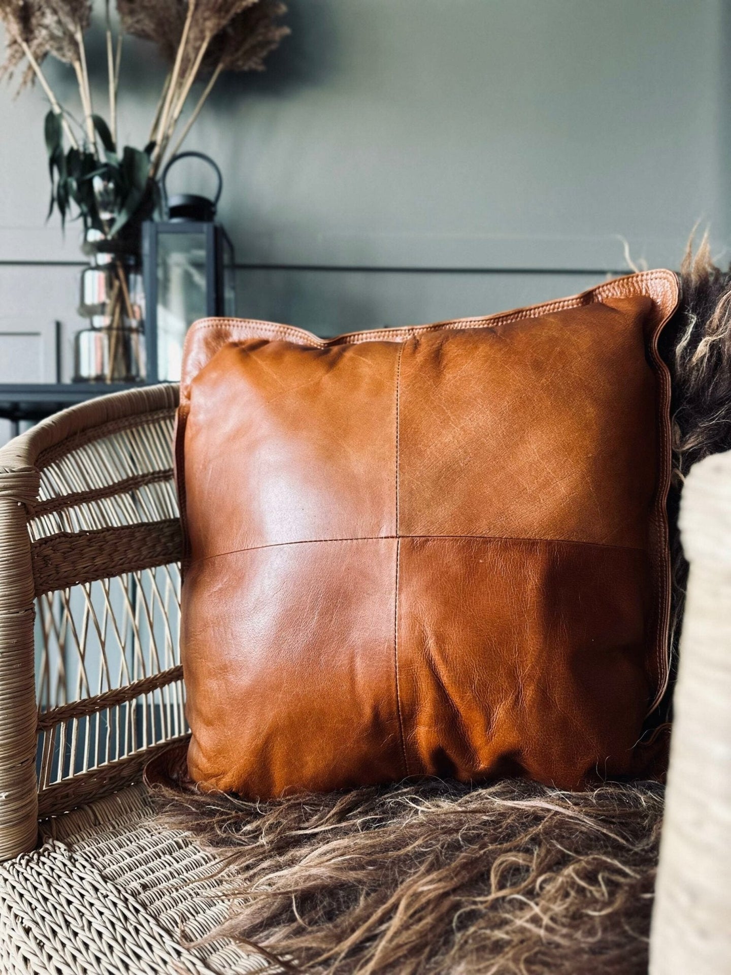 Pude Cognac 50×50 - VIAMAJA.DK
