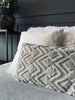 Kissen inkl. Füllung - 30x50cm Beige ZigZag