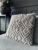 Kissen inkl. Füllung - 45x45 cm Beige ZigZag