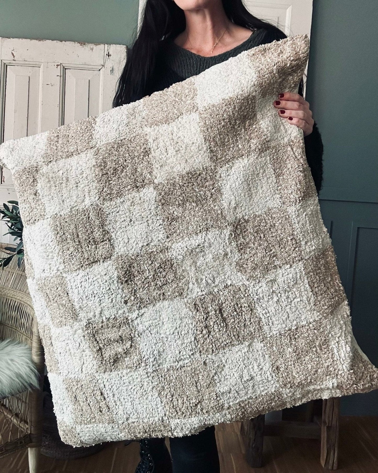 Pude – KING SIZE Beige - VIAMAJA.DK