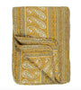 Quilt Gelb Paisley und Blumenstreifen - Boheme