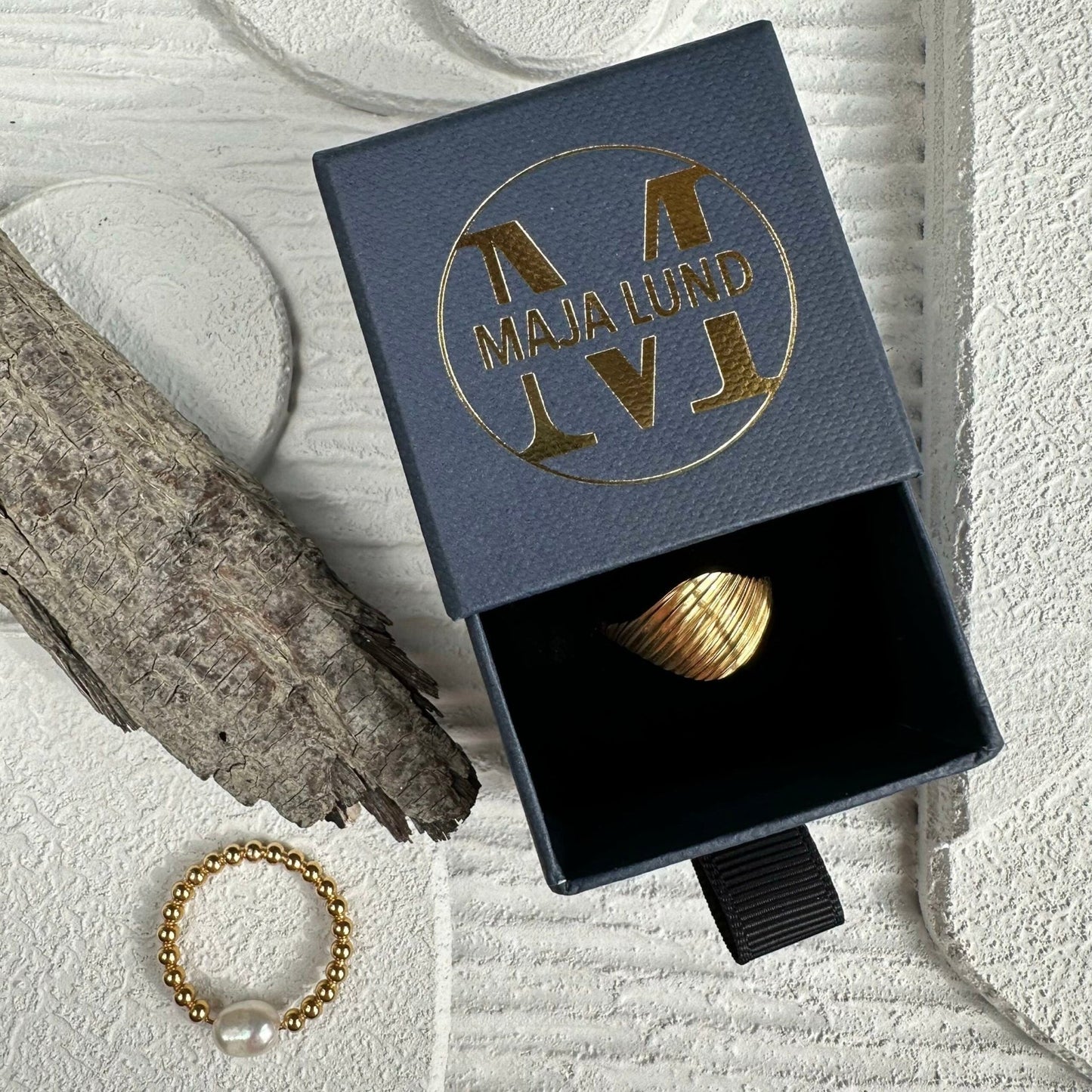 Ring ALYSSIA forgyldt - VIAMAJA.DK