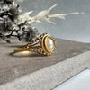 Ring Hannah vergoldet - Wasserfest