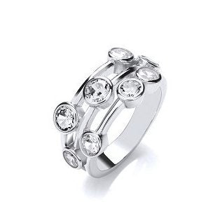 Ring Miriam Clear - Sterling Silver - VIAMAJA.DK