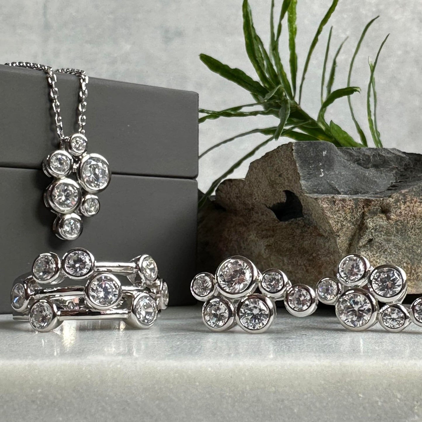 Ring Miriam Clear - Sterling Silver - VIAMAJA.DK