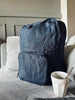 Rucksack - Blaues Nylon, faltbar