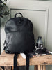Rucksack – Black leather