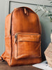 Rucksack Cognac Leder