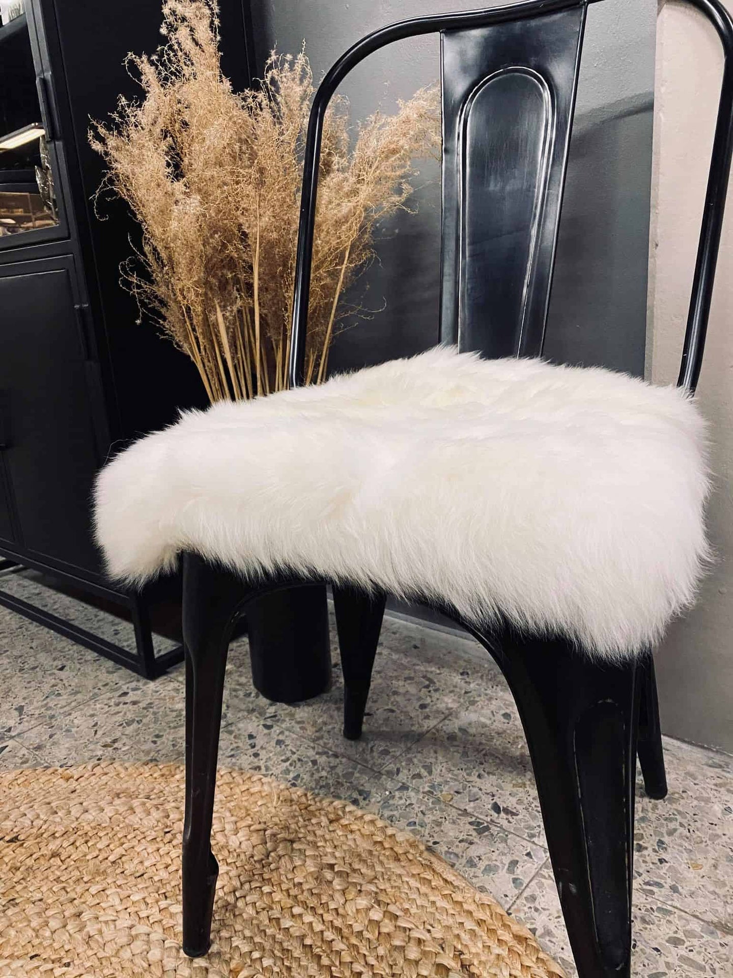 Sædeskind // Hvid - TILBUD - 4 stk - VIAMAJA.DK