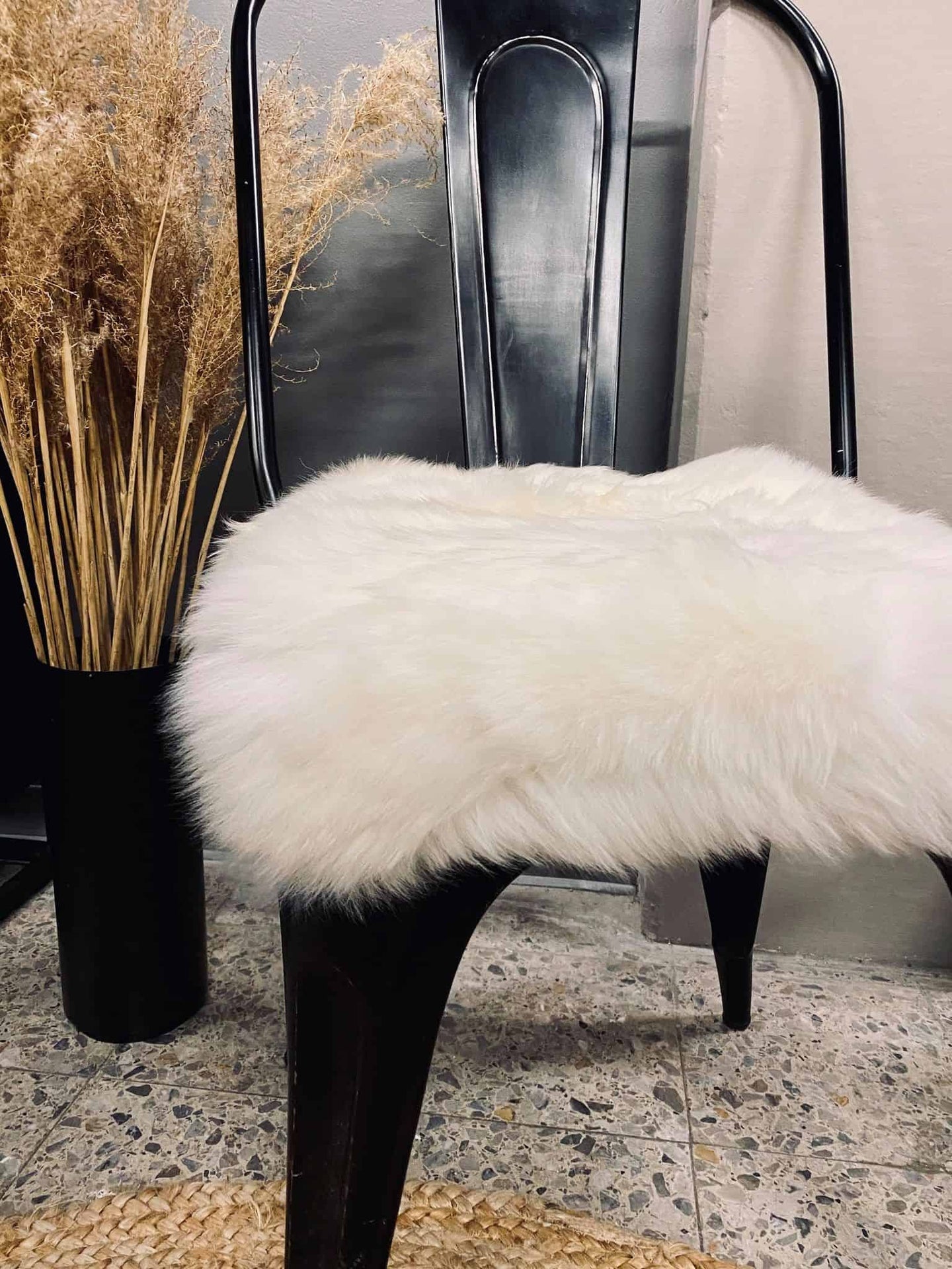 Sædeskind // Hvid - TILBUD - 4 stk - VIAMAJA.DK