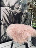 Sitzfell - Tibetisch  -  Rosa