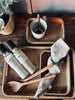 Set aus 3 Tabletts aus Holz
