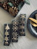 Serviettenringe Gold-Mix - Set mit 4 Stk