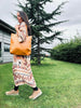 Shopper ALMA Kurkuma - Büffelleder