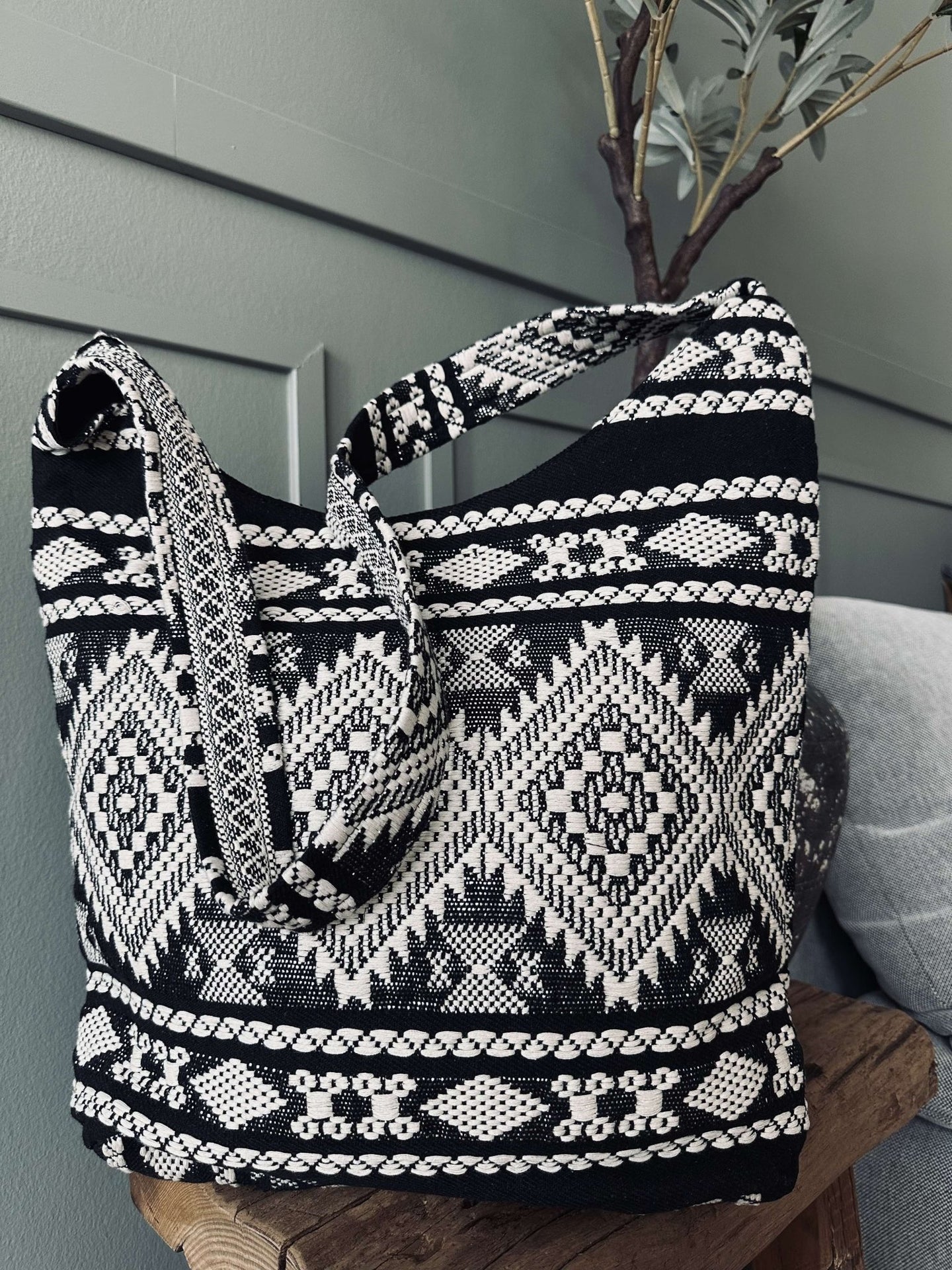 Shopper Black boheme - VIAMAJA.DK
