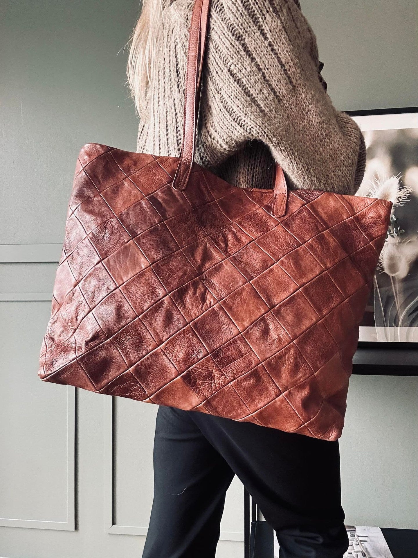 Shopper – Brown - VIAMAJA.DK