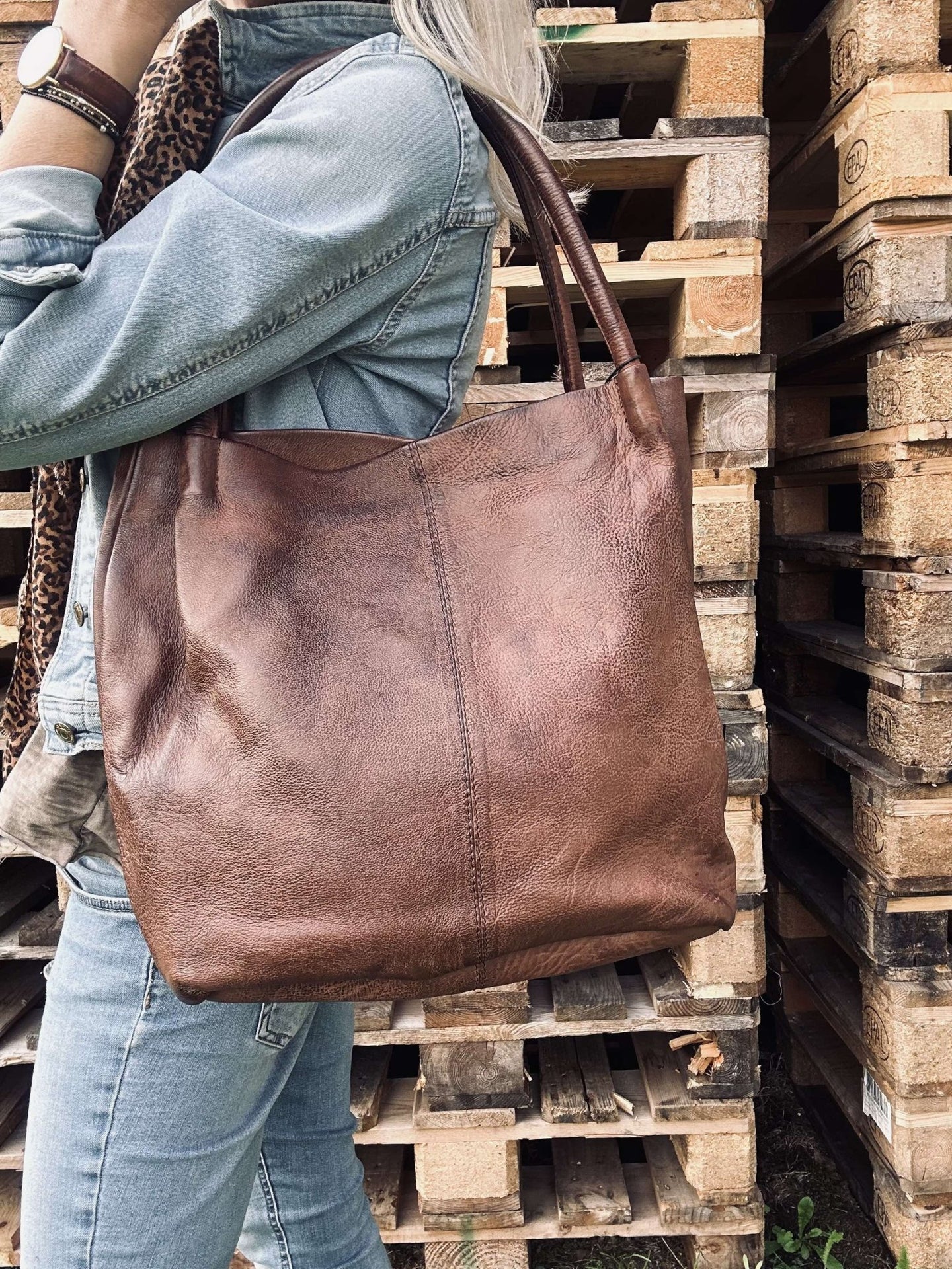 Shopper Helena – Brandy - VIAMAJA.DK