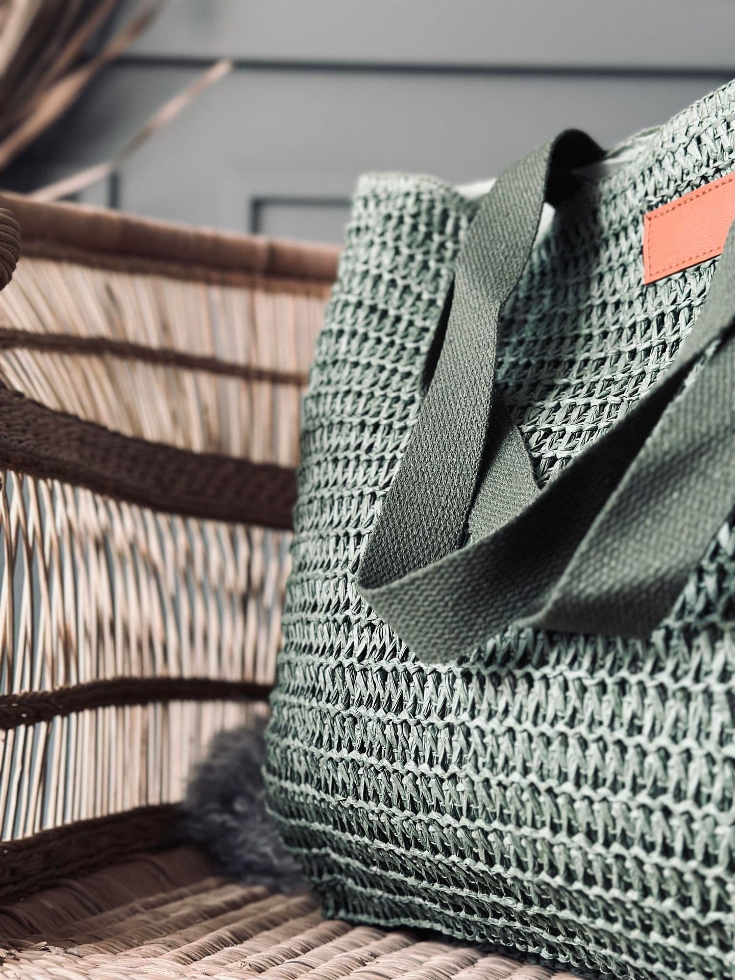 Shopper Larisa – Grøn - VIAMAJA.DK