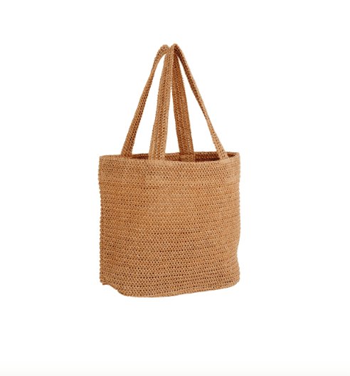 Shopper / mulepose i papirstrå - VIAMAJA.DK