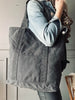 Shopper Nature Canvas - Black stone